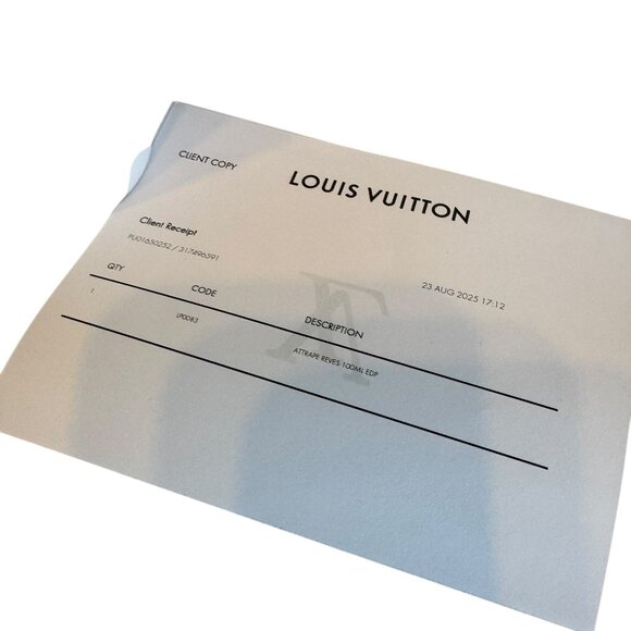 EMPTY Louis Vuitton Attrape-rêves perfume gift  box and packaging all new - Picture 2 of 10